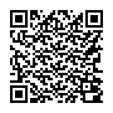 QR-koodi puhelinnumerolle +16362000044