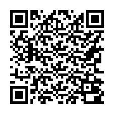 QR-koodi puhelinnumerolle +16362000047