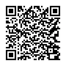 Kode QR untuk nomor Telepon +16362000921