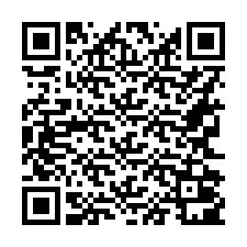 Kod QR dla numeru telefonu +16362001077