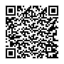 QR-koodi puhelinnumerolle +16362001644