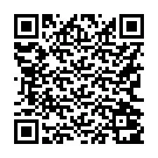 QR-koodi puhelinnumerolle +16362001726