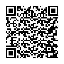 Kod QR dla numeru telefonu +16362243487