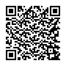 QR-koodi puhelinnumerolle +16362243492