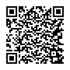 Código QR para número de teléfono +16362243493