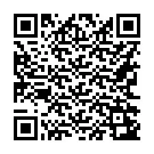 QR Code สำหรับหมายเลขโทรศัพท์ +16362243497