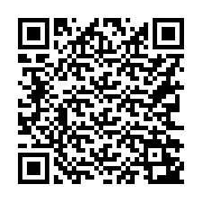 Codice QR per il numero di telefono +16362243499