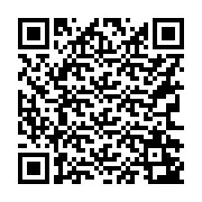 Codice QR per il numero di telefono +16362243540