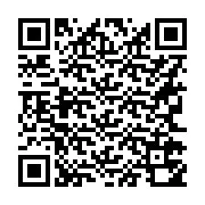 QR Code สำหรับหมายเลขโทรศัพท์ +16362750862