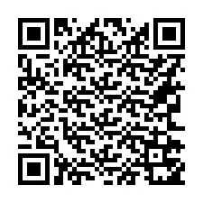 Kode QR untuk nomor Telepon +16362751013