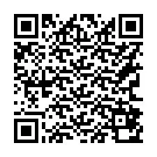 QR kód a telefonszámhoz +16362870411