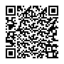 QR kód a telefonszámhoz +16363360482