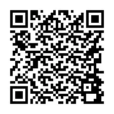 QR Code สำหรับหมายเลขโทรศัพท์ +16364890356