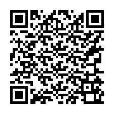 QR Code สำหรับหมายเลขโทรศัพท์ +16365160000