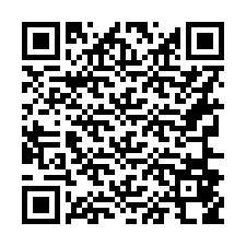 QR-код для номера телефона +16366858305