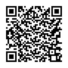 QR kód a telefonszámhoz +16367360245