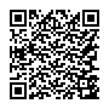 QR Code สำหรับหมายเลขโทรศัพท์ +16367543139