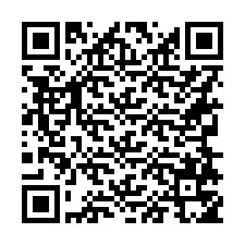 Kod QR dla numeru telefonu +16368755586