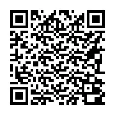 QR-koodi puhelinnumerolle +16392000023