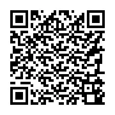 Código QR para número de telefone +16395140000