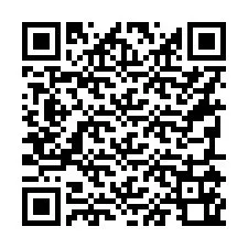 Codice QR per il numero di telefono +16395160000