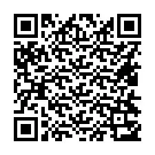 Kode QR untuk nomor Telepon +16414353259