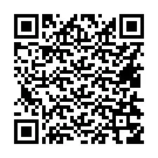 QR kód a telefonszámhoz +16414356157