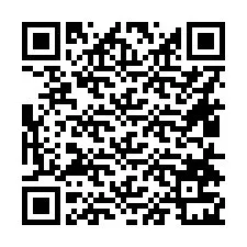 Código QR para número de teléfono +16414721721