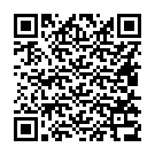 QR-koodi puhelinnumerolle +16415336734