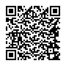 Codice QR per il numero di telefono +16464342586