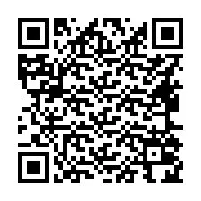 QR-koodi puhelinnumerolle +16465024606