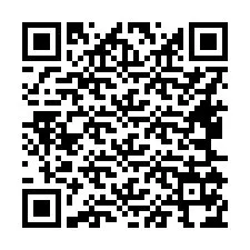 QR-code voor telefoonnummer +16465174432