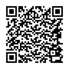 QR-koodi puhelinnumerolle +16465832318