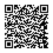 QR Code pour le numéro de téléphone +16466049990