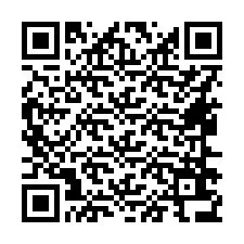 QR код за телефонен номер +16466636657