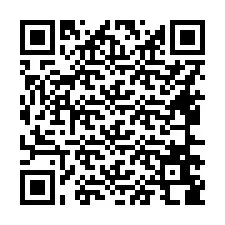 QR-koodi puhelinnumerolle +16466688702