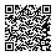 QR-Code für Telefonnummer +16467128133