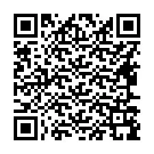 QR kód a telefonszámhoz +16467199242