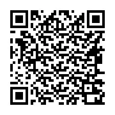 QR-koodi puhelinnumerolle +16467220244