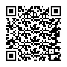 QR-koodi puhelinnumerolle +16467322338