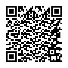 QR kód a telefonszámhoz +16467361779