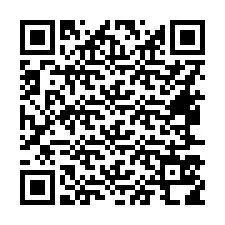 QR-code voor telefoonnummer +16467518493