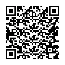 QR Code สำหรับหมายเลขโทรศัพท์ +16467518569