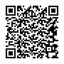 Codice QR per il numero di telefono +16467934032