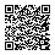 QR-Code für Telefonnummer +16472000004