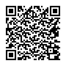 Kode QR untuk nomor Telepon +16472000012