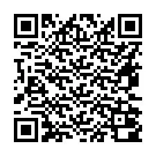 Código QR para número de teléfono +16472000020