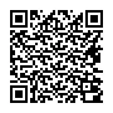 Kode QR untuk nomor Telepon +16472000022