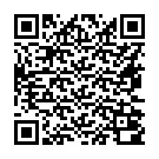 QR Code สำหรับหมายเลขโทรศัพท์ +16472000024