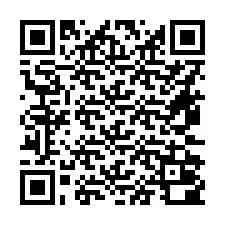 QR код за телефонен номер +16472000031